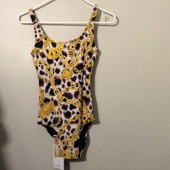 h&m moschino swimsuit
